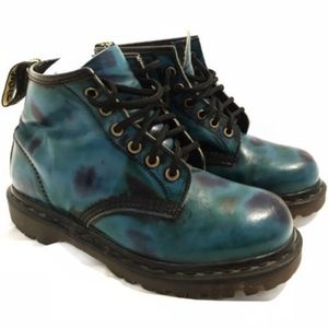 turquoise doc martens